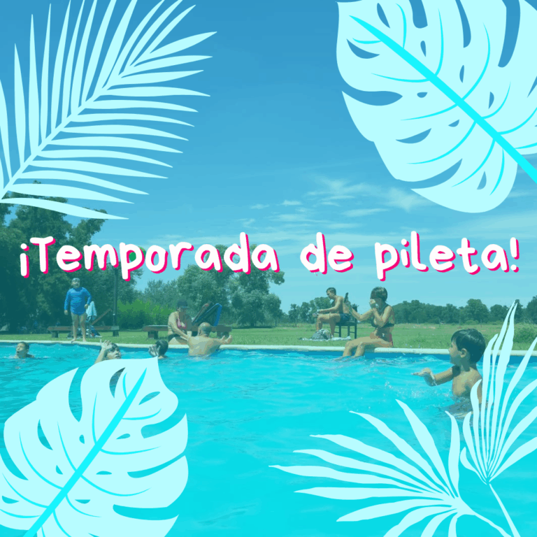 ¡Temporada de Pileta!